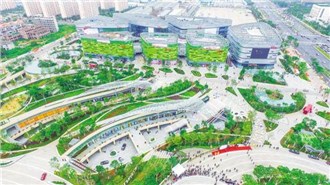 九方圆满完成海口日月广场钢结构检测